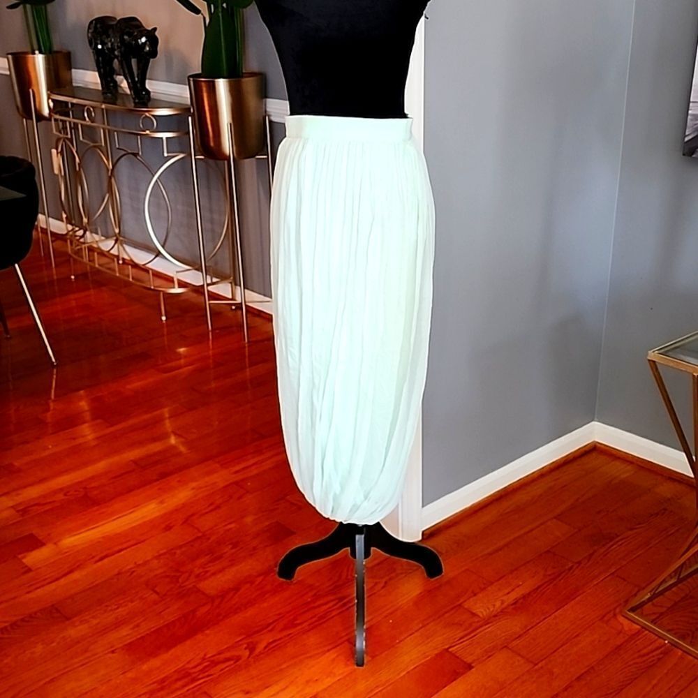 Elie tahari mint max skirt sz small
